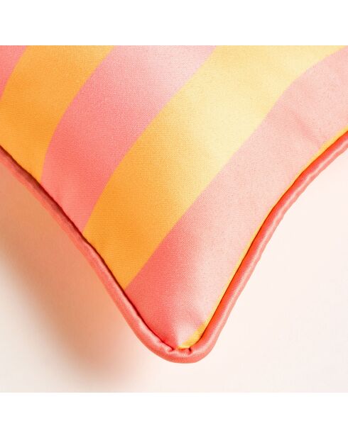 Cuscino Solis Vita giallo salmone - 20 x 55 cm