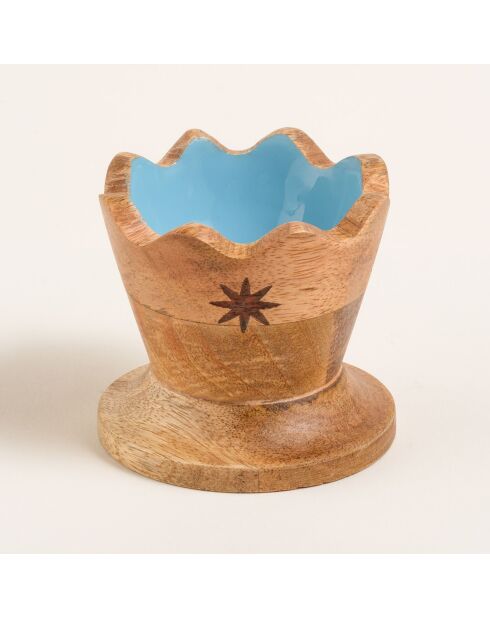 Ciotola da aperitivo blu - 8 x 8 x 7,5 cm