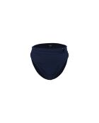 Navyfarbener Tanga-Slip mit Gürtelring