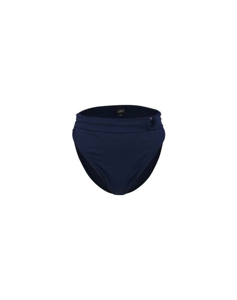 Slip Navy Tanga con anello per cintura