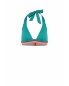 Haut de maillot Golden vert turquoise