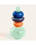 Vase multicolore - 20 x 20 x 39 cm