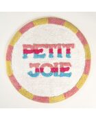 Tapis de bain en coton Petit Joie crème - 70 x 70 cm