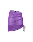 Jupette violette paillettes