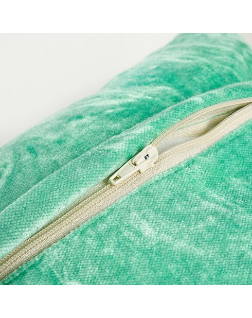 Decoratief kussen Paard veelkleurig en groen - 30 x 55 cm