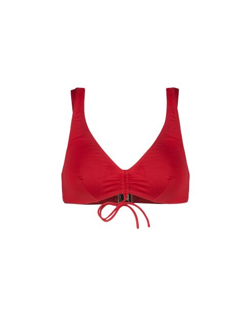 Top de punto rojo Moulin de corte completo sin concha