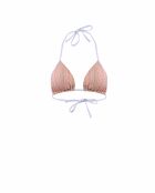Carrement Bikinioberteil aus Jacquard mit Dreieck