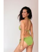 Slip bikini accattivanti verde mela