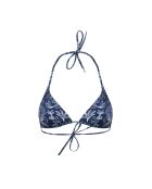 Top bikini a triangolo «Love at the beach»