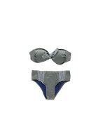 Torna a Costume da bagno a due pezzi con fascia kaki di Buzios