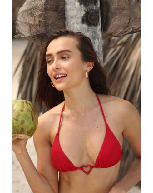 Haut de maillot triangle L'amour