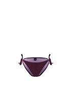 Liebenswerte Bikinihose in Pflaumenfarben