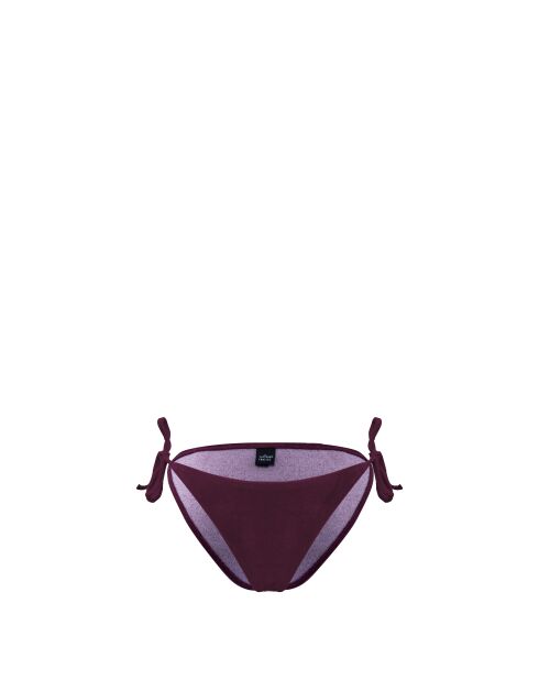 Slip bikini color prugna accattivante