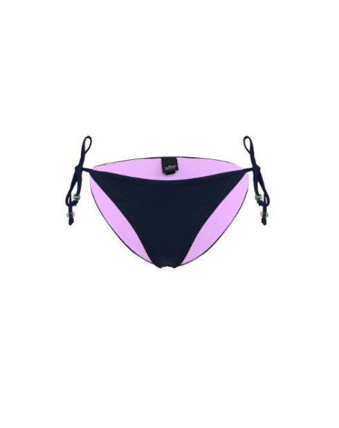 Accattivanti slip in perle blu