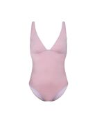 Maillot de bain une pièce Mon refuge L'amour rose