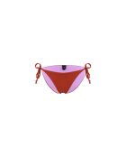 Slip accattivante marrone con perle sfumate