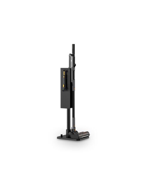 Stabstaubsauger mit Entleerstation Modell Station Vega grau