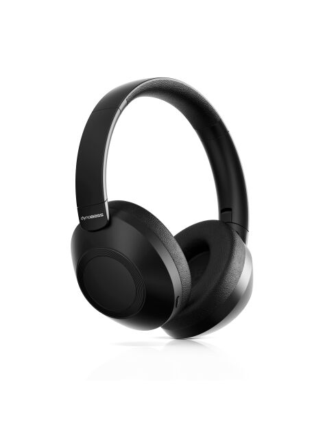 Zwarte Bluetooth-hoofdtelefoon met ruisonderdrukking