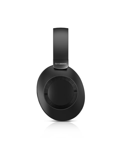 Zwarte Bluetooth-hoofdtelefoon met ruisonderdrukking