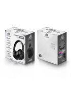 Zwarte Bluetooth-hoofdtelefoon met ruisonderdrukking
