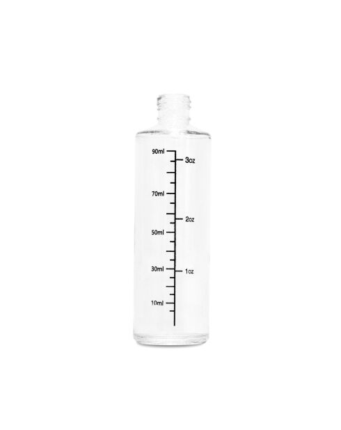 Oliespray van helder en zilverkleurig glas - 0,09 L