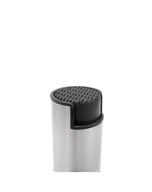 Oliespray van helder en zilverkleurig glas - 0,09 L