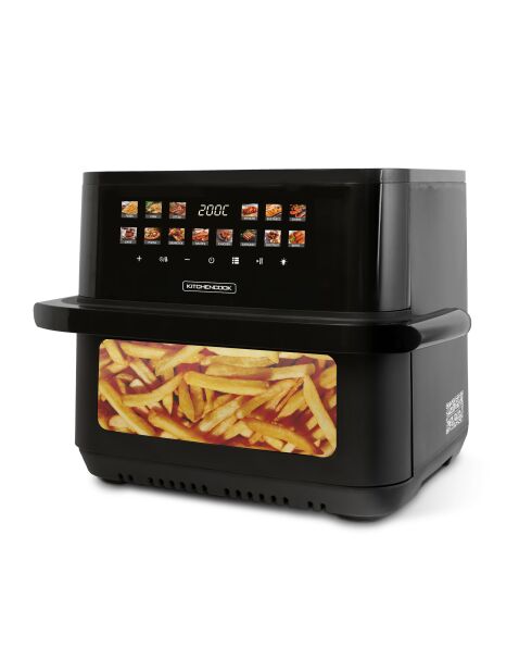 Friteuse à air avec fenêtre noire - 11L