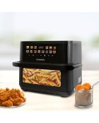 Friteuse à air avec fenêtre noire - 11L