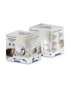Metalen witte tafelventilator van 4 inch