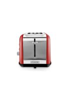 Grille pain double fente avec fenêtre rouge - 800 W