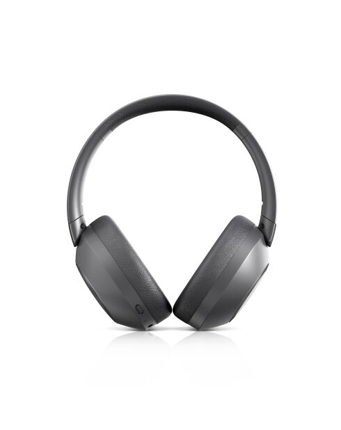 Grijze Bluetooth-hoofdtelefoon met ruisonderdrukking
