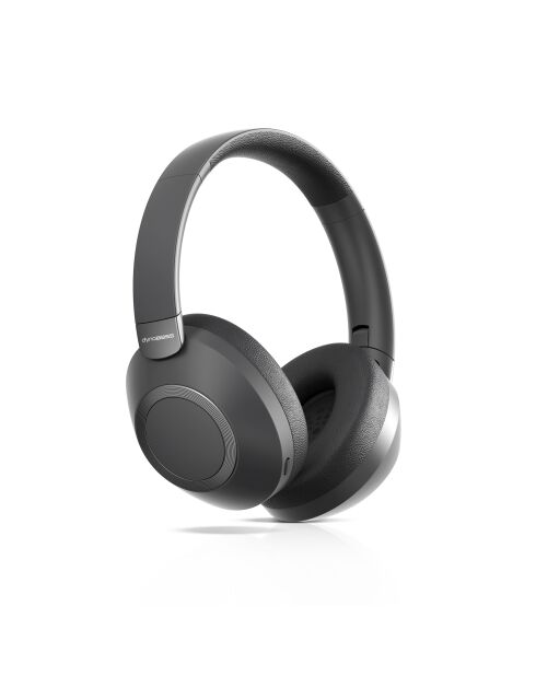 Grijze Bluetooth-hoofdtelefoon met ruisonderdrukking