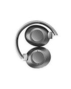 Grijze Bluetooth-hoofdtelefoon met ruisonderdrukking
