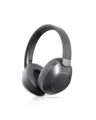Grijze Bluetooth-hoofdtelefoon met ruisonderdrukking