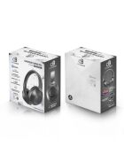 Grijze Bluetooth-hoofdtelefoon met ruisonderdrukking