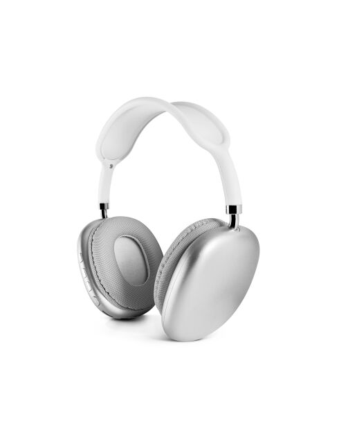 Witte Bluetooth-stereoheadset