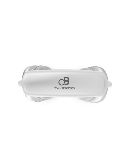 Witte Bluetooth-stereoheadset