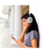 Witte Bluetooth-stereoheadset