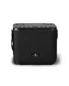 Enceinte Karaoké Portable Sans Fil avec 2 Micros noire