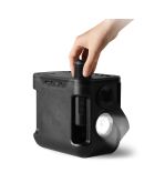 Enceinte Karaoké Portable Sans Fil avec 2 Micros noire