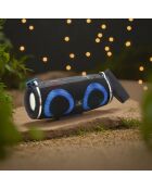Enceinte Bluetooth LED Sans Fil noire