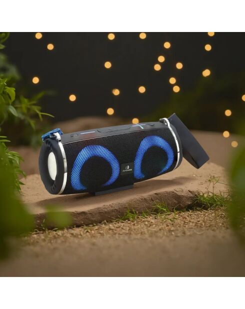 Enceinte Bluetooth LED Sans Fil noire