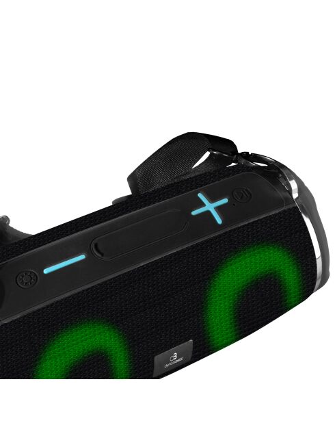Enceinte Bluetooth LED Sans Fil noire