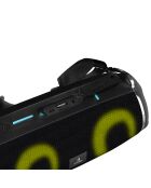 Enceinte Bluetooth LED Sans Fil noire