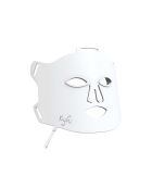 Wit gezichtsmasker met LED-lichttherapie