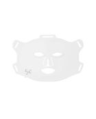 Wit gezichtsmasker met LED-lichttherapie