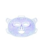 Wit gezichtsmasker met LED-lichttherapie