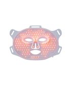 Wit gezichtsmasker met LED-lichttherapie