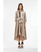 Robe en coton Haley trilogie de rayures