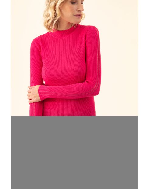 Roze trui van wolmix Koss